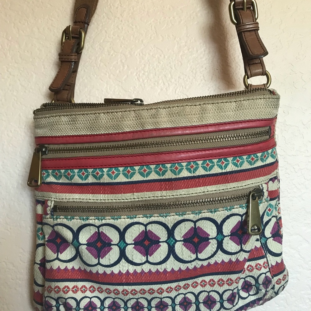 Fossil Crossbody Satchel Purse